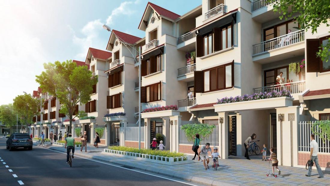 Các ngôi nhà trên cùng một dãy phố, có phong thủy giống nhau không?