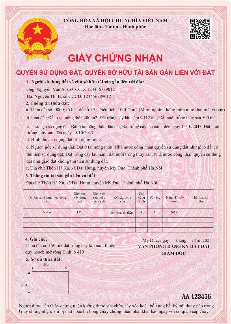 Sắp có tên, mẫu mới, có bắt buộc phải đổi sổ đỏ, sổ hồng theo Luật Đất đai 2024?